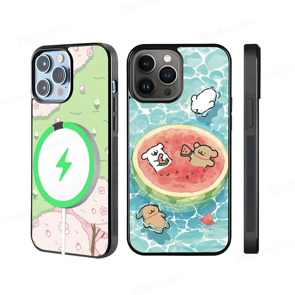 귀여운 강아지 디자인 휴대폰 케이스 이미지