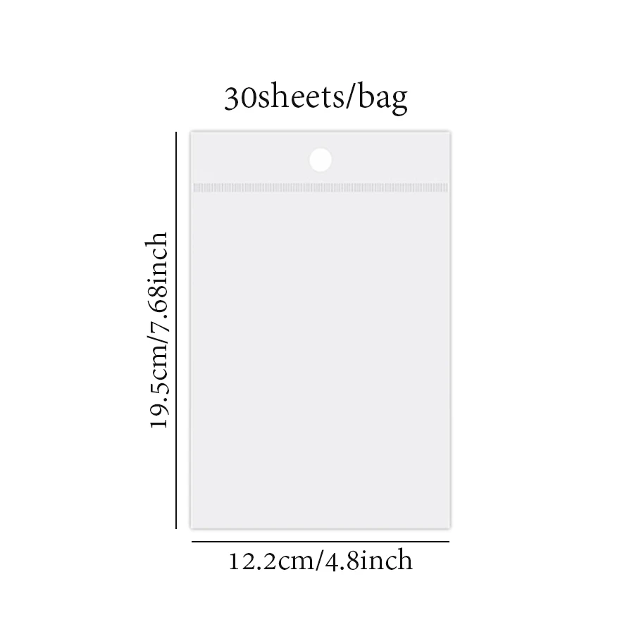 Mr. Paper 1Style 30Sheets/bag Retrospective Voice Cut Film Sticker Book Creative Handbook DIY Scrapbook Notebook Mugs Dairy Card