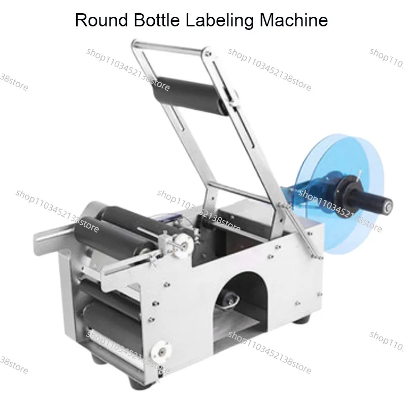

Manual Semi-automatic Labeling Machine Glass Plastic Round Bottle Labeling Machine Round Bottle Labeling Packaging Machine