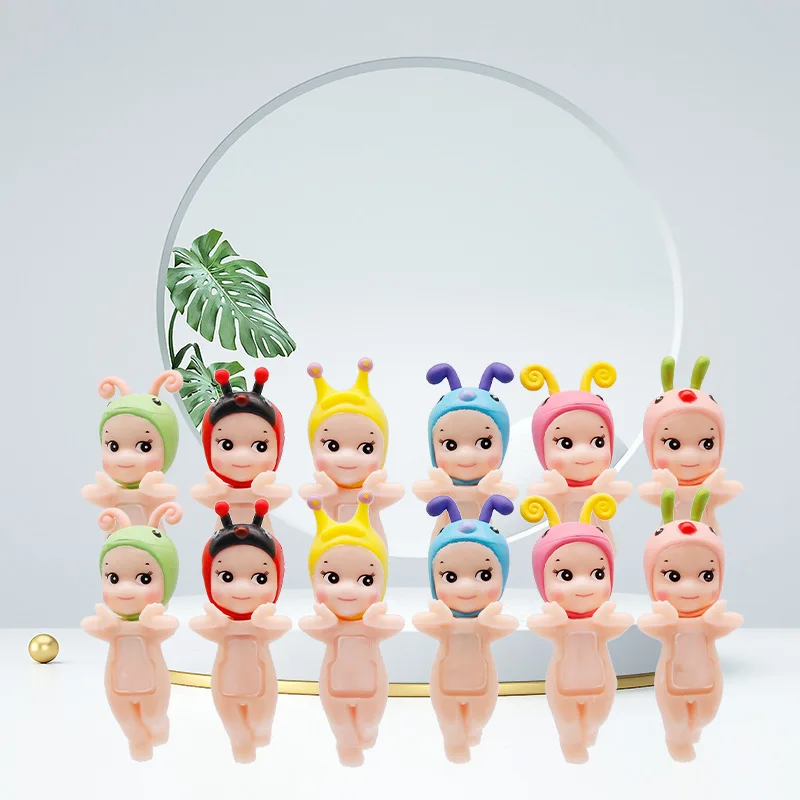 2025 Insect Sonny Angel Sweets Series Mini Doll Mystery Box Collection Doll Models Desk Accessories Gifts Mini Angel Doll Toys