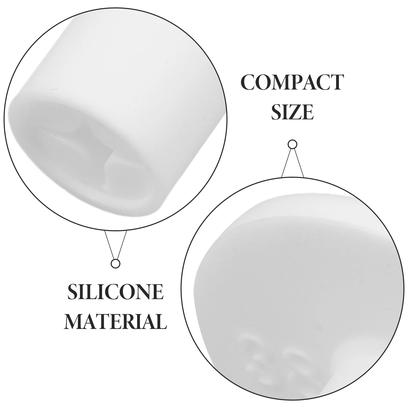 

6pcs Tees Reusable Practice Tee For Driving Range Indoor Golfs Reusable Tees Training Golf Ball Holders Golf Accessories