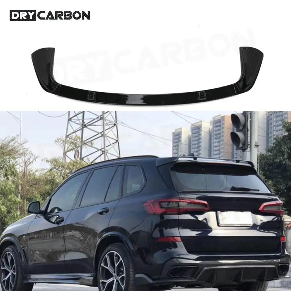 

Carbon Fiber Rear Roof Spoiler Wing for BMW X5 G05 2019+ Car Styling ABS Gloss Black Car Rear Spoiler