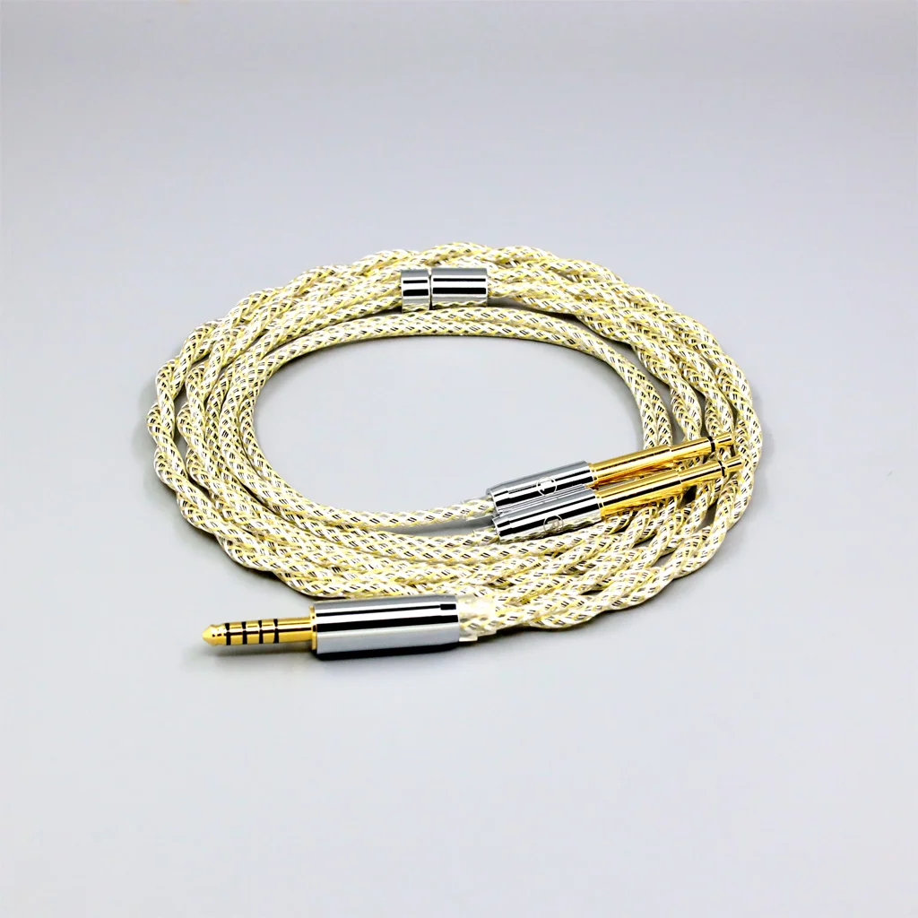 كابل سماعة أذن من النوع 23AWG Litz Shielding Silver OCC لسماعات الرأس Meze NEO NOIR 99 109 pro Classics LN008923