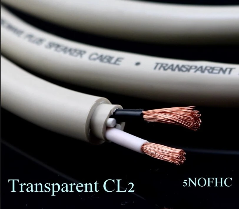 Transparent 5N Single Crystal Copper Fever Speaker Cable Speaker Cable Banana Plug Y Plug Speaker Cable