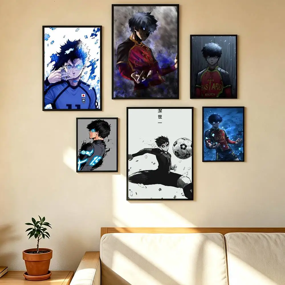 Erza Scarlet Anime Fairy Tail Poster High Quality Dorm Living Room Aesthetic Wall Decoration Painting Stickers Gift