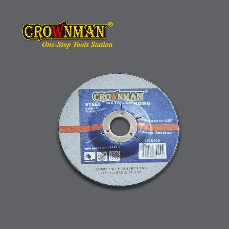 Power Tools Accessories 115 mm 125mm Grinder Wheel / Depressed Centre Grinder Wheel for Metal