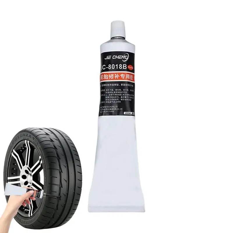 Tire Sidewall Repair Glue Tire Puncture Repair Glue Waterproof And Quick Dry Motorcycle Rubber Tire Fix Glue For Sidewall Crack