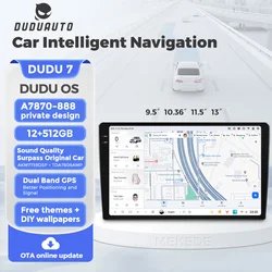 DUDUAUTO DUDU7 Android Hepsi Bir Arada Evrensel 13 