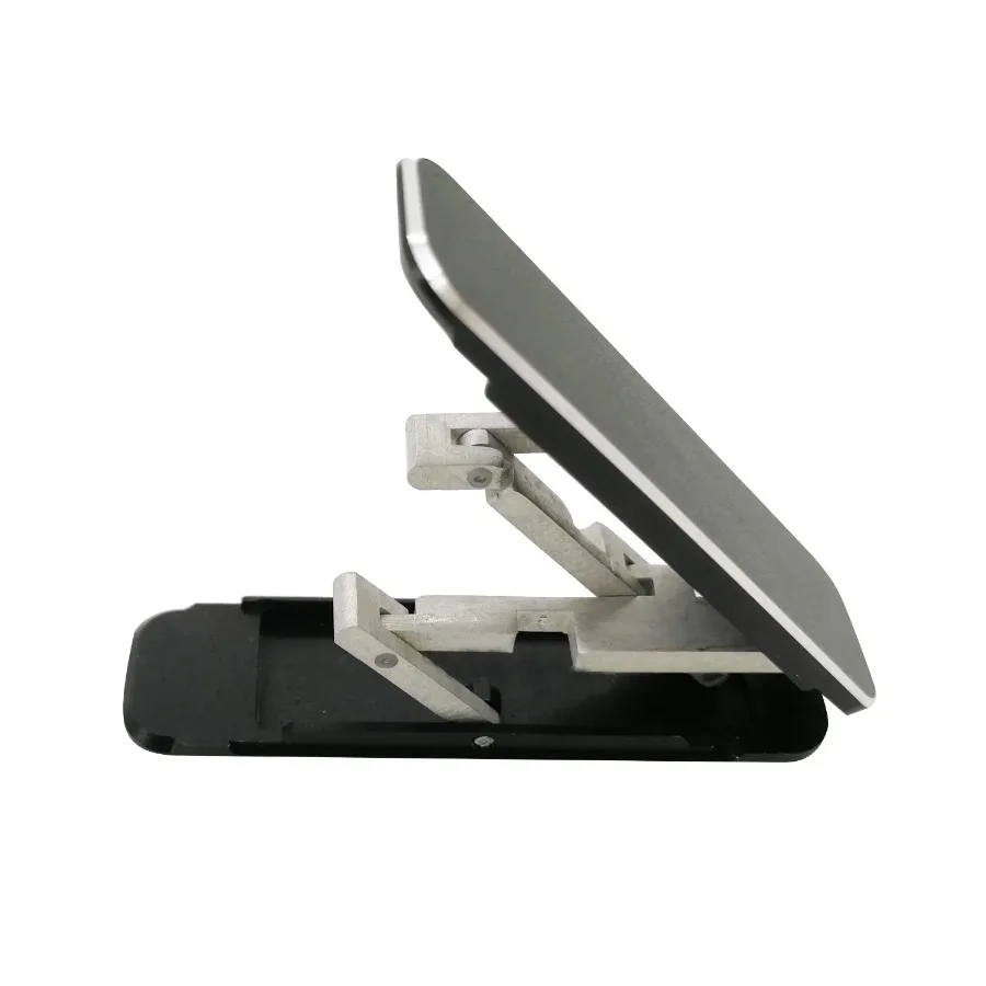 

Universal Mini Metal Folding Mobile Phone Holder Stand Aluminum Alloy Invisible Portable Stand Bracket Desktop Phone Holder