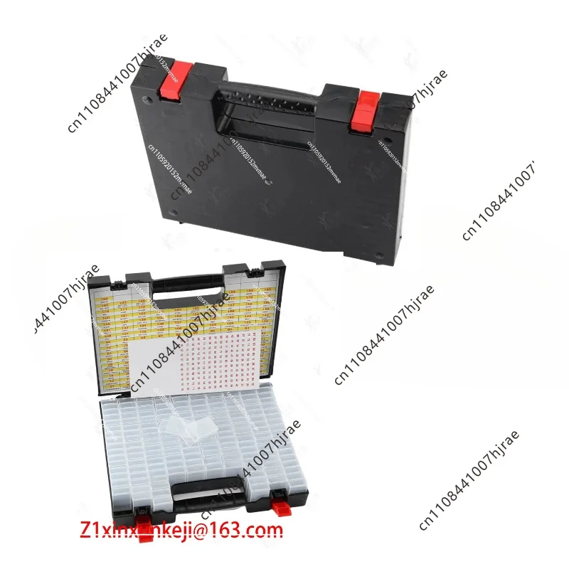 162/210 Compartment Foldable Car Key Blade Storage Box Anti-confusion Key Head Classification Organizer for Locksmith