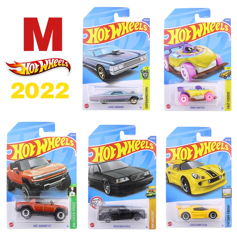 Mattel Hot Wheels-Lamborghini brinquedo modelo de carro esportivo para menino, pista de liga, pista pequena, 2022