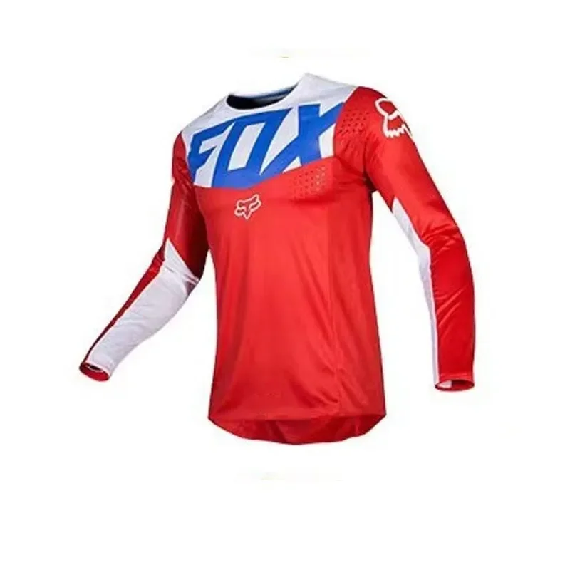 Mountain Bike Fox Riding Suit Outdoor Men's Long Sleeved Speed Control Top Off-Road Motorcycle Racing Suit Customization