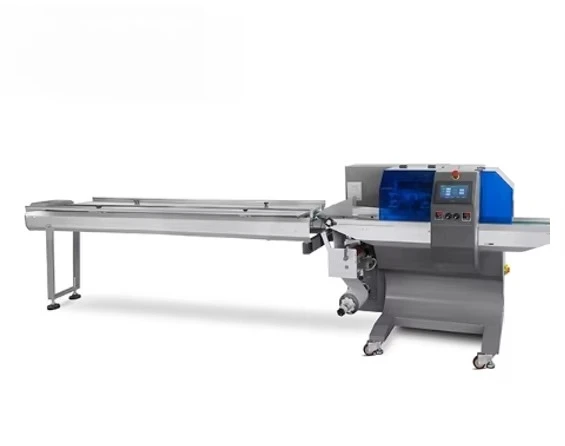 Fully AutomHorizontal Pillow Packaging Machine for Food Vegetables Ice Cream Popsicles Multi-Function Packaging Machinery