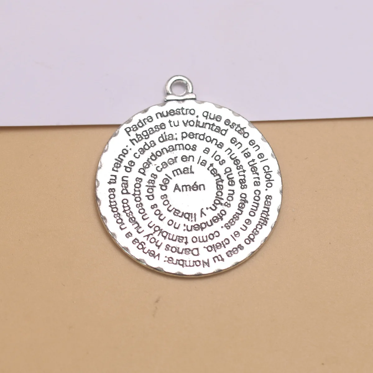 20pcs Pendant Bible Double Sided Round Amen Bible Pendant Charm For Jewelry Making Bible Amen Pendants
