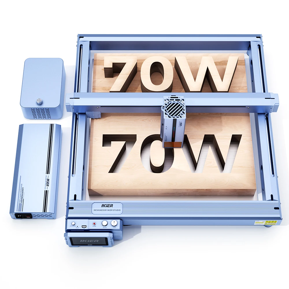 

New iKier K1 Pro Max 70W Power Laser Engraving Machine DIY Laser Engraving Cutting 900mm/s Engraving