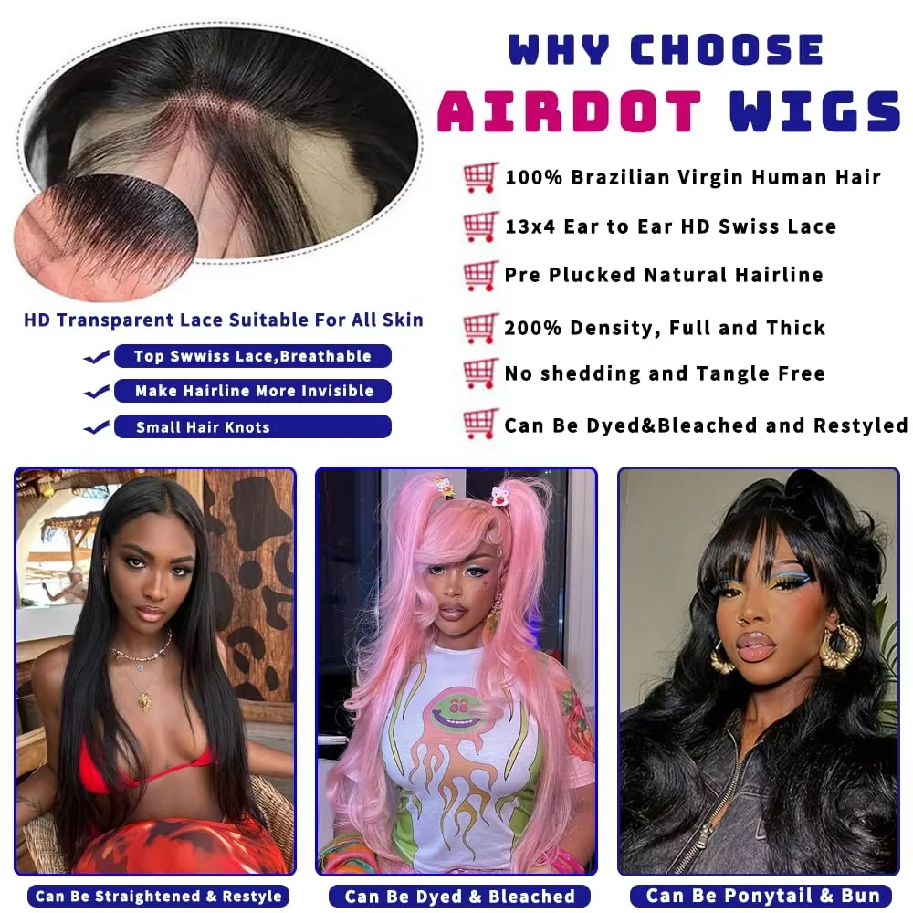 30 بوصة الجسم موجة 13x6 Hd الدانتيل الباروكة الأمامية 200 الكثافة البرازيلي الشعر البشري قبل قطعها 13x4 الدانتيل الشفاف شعر مستعار أمامي للنساء