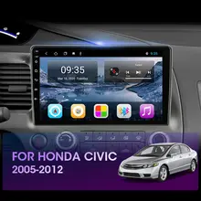 Android 12 Car Stereo GPS for Honda Civic #2