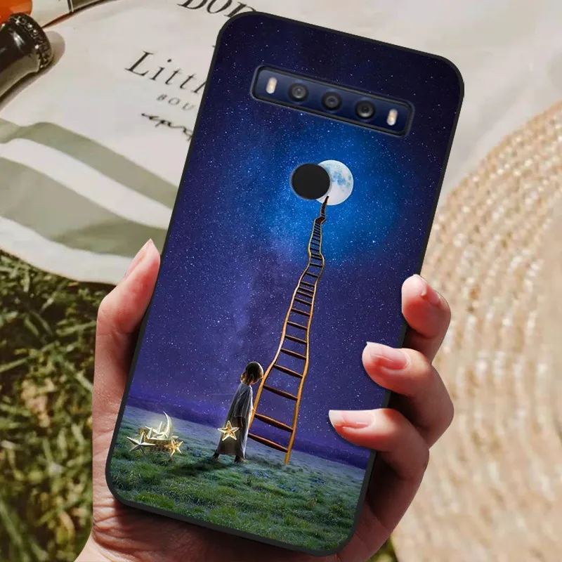 For TCL 10 SE Case Luxury Wolf Lion Silicone TPU Soft Cover Phone Case For TCL 10 SE  Coque TCL 10SE Capa TCL10 SE Cute Funda
