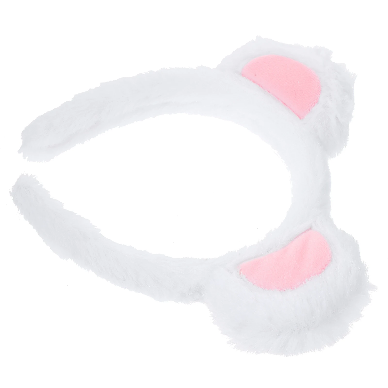 

Bear Ears Headband Adult Costume Accessories Cosplay Headdress Rabbit Velvet White Small Bear Ears Hair For Women Teenagers
