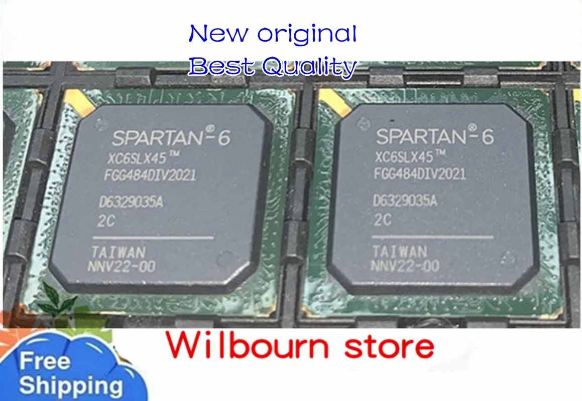 1PCS/LOT XC6SLX45-2FGG484C XC6SLX45-FGG484C XC6SLX45-2FG484C XC6SLX45 BGA-484 100% New Original Spot stock