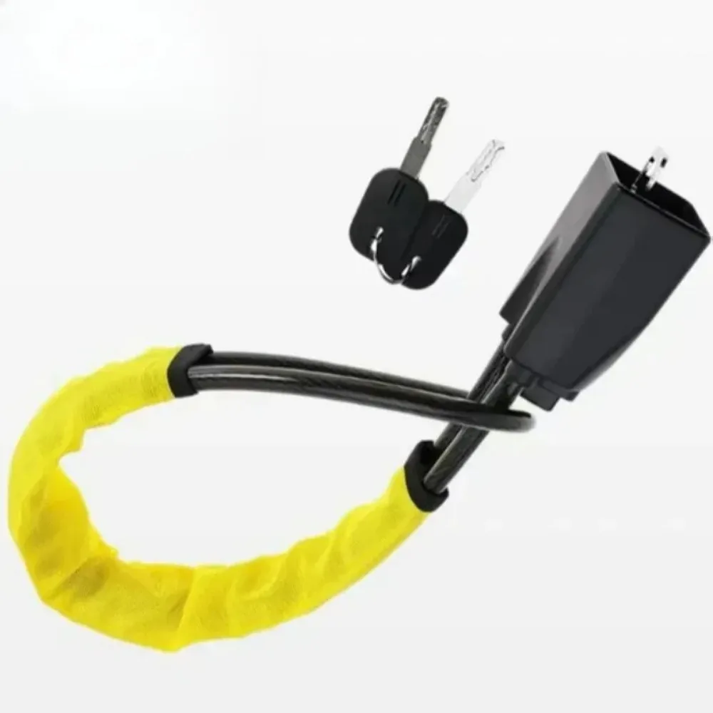 Easy To Lock or Unlock  Anti-Theft Device Universal Fit for Car Van Trucks SUV Steering Wheel Lock with 3 Keys