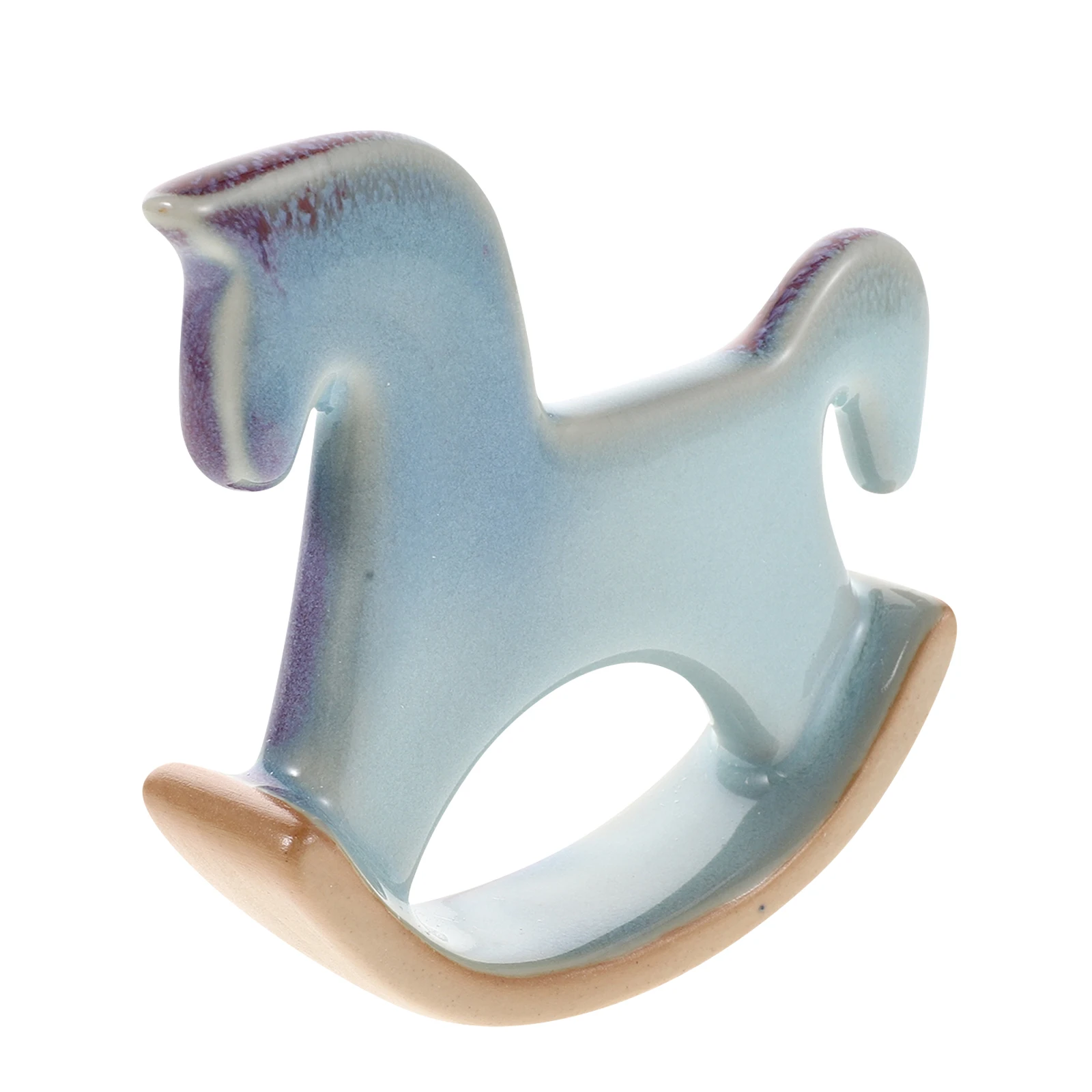 

2026 Horse Animal Sculpture Table Decor Horse Figurine For Desk Art Sculptures Ceramic Porcelain Horse Figurine Desk Collection