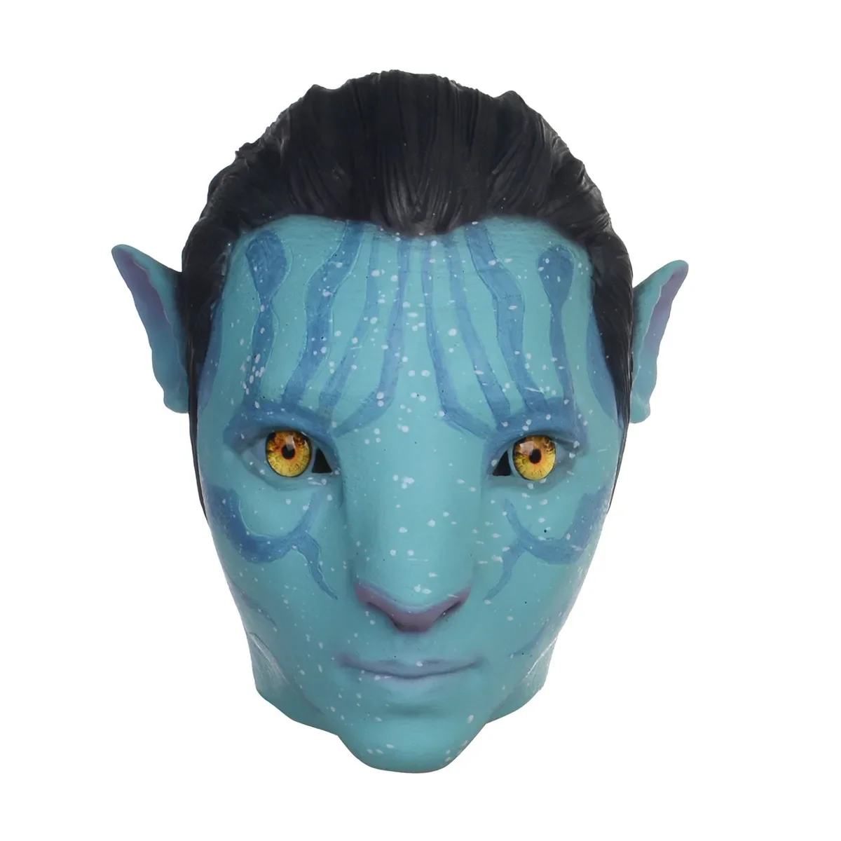 

Movie Avatar 2 Cosplay Mask Latex Avatar The Way of Water Alien Costume Party Halloween Masks Adult