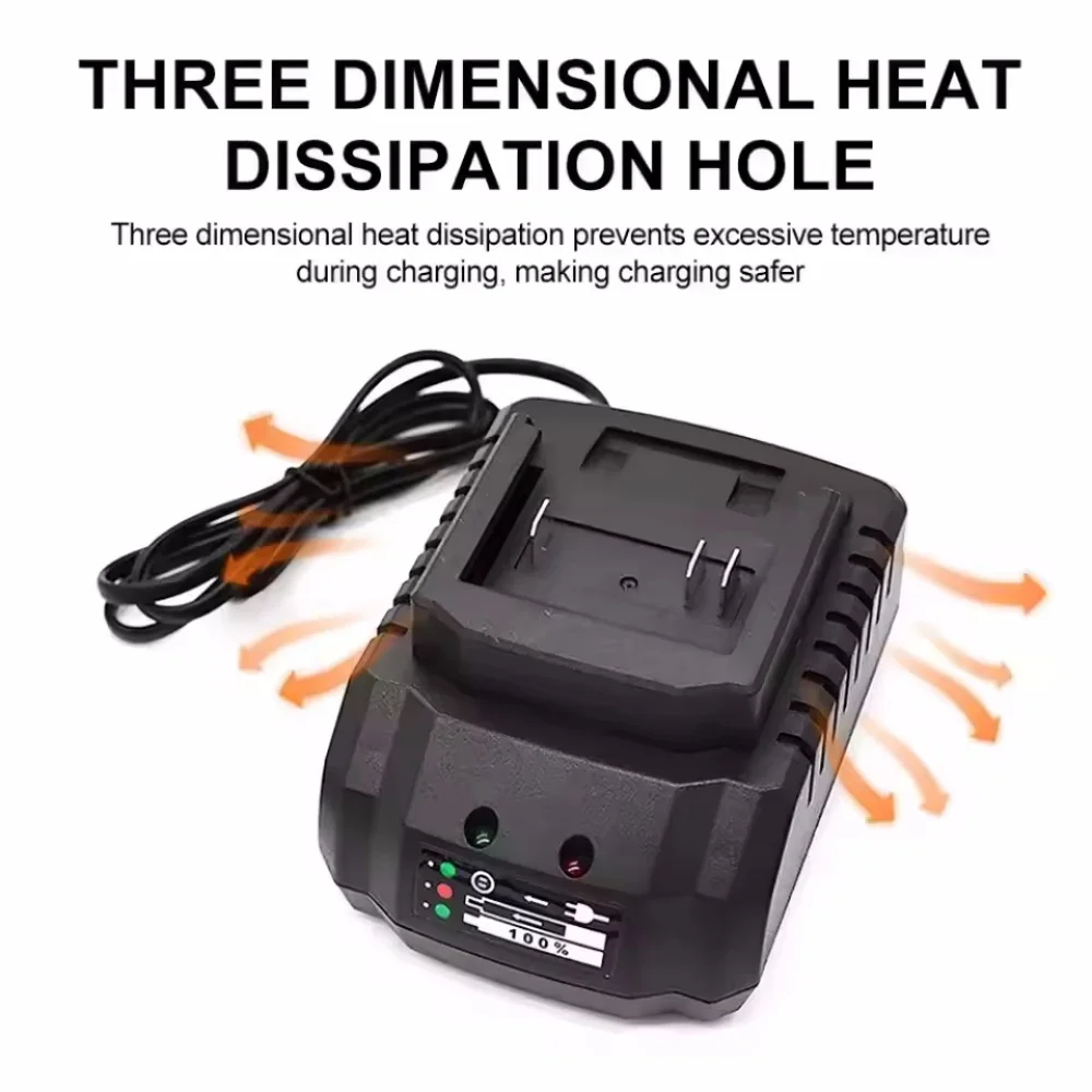 Charger for 18V 21V Makita Model Lithium Battery Apply to Cordless Drill Angle Grinder Spray Gun Electric Blower Power Tools