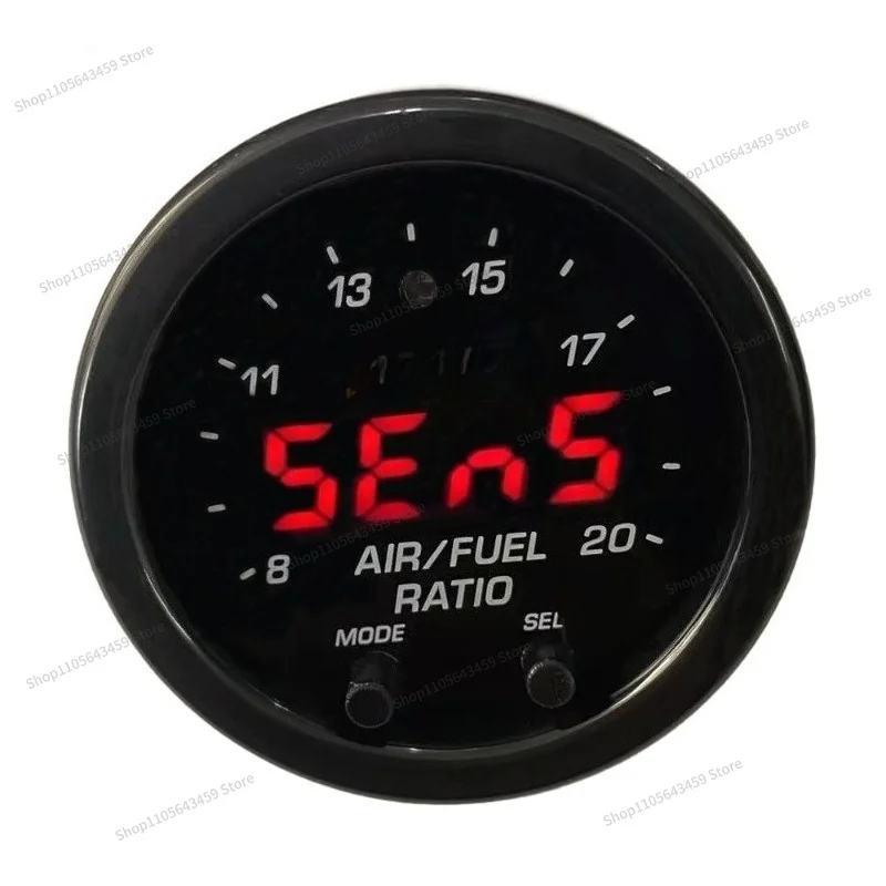 For 52mm car restoration instrument second generation air-fuel ratio meter with oxygen sensor suitlsu4.9