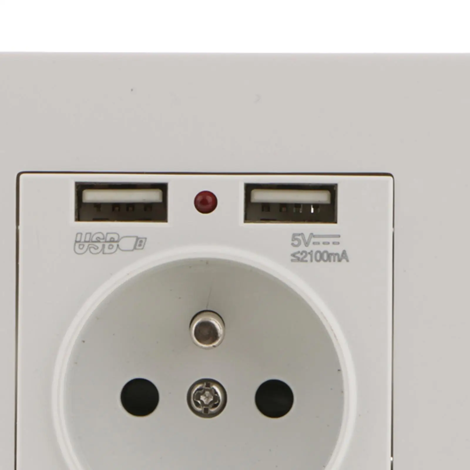 

Настенная розетка с USB-розетками, зарядное устройство с дуплексным портом для зарядки FR