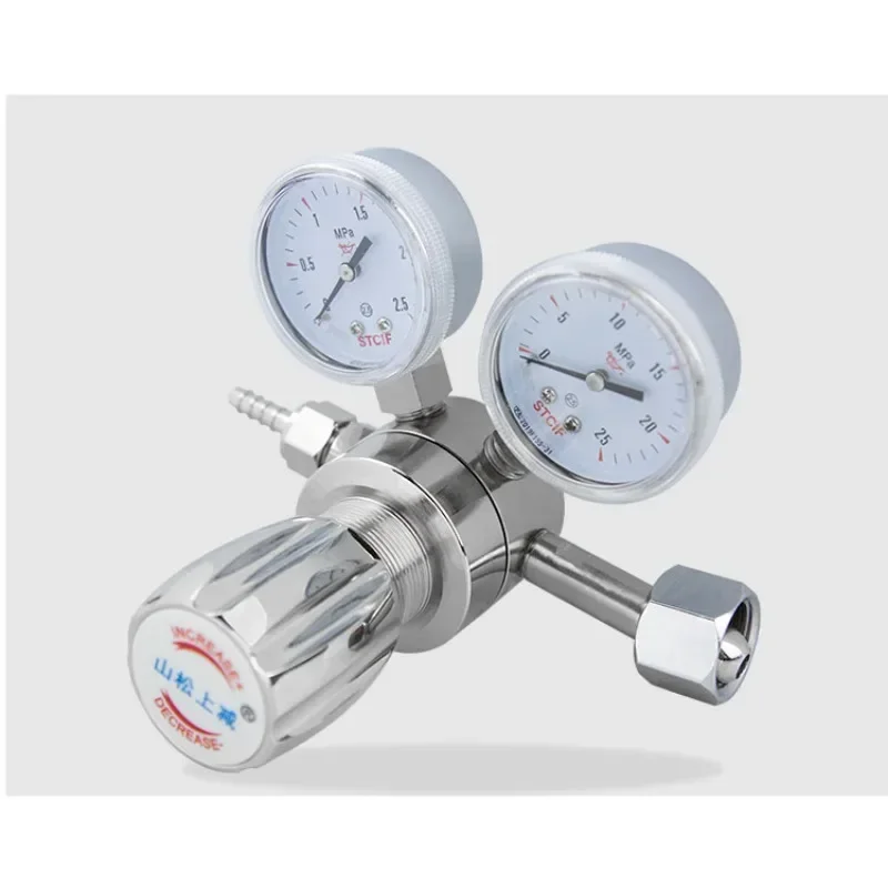 Nitrogen pressure reducing valve oxygen pressure reducing meter valve argon carbon dioxide meter