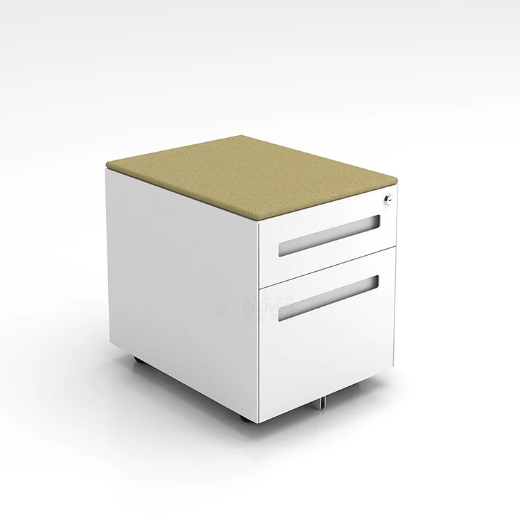 

Modern Mobile Metal Pedestal with 2/3 Drawers for Office Storage Cabinet-for Warehouse Hotel & School Use