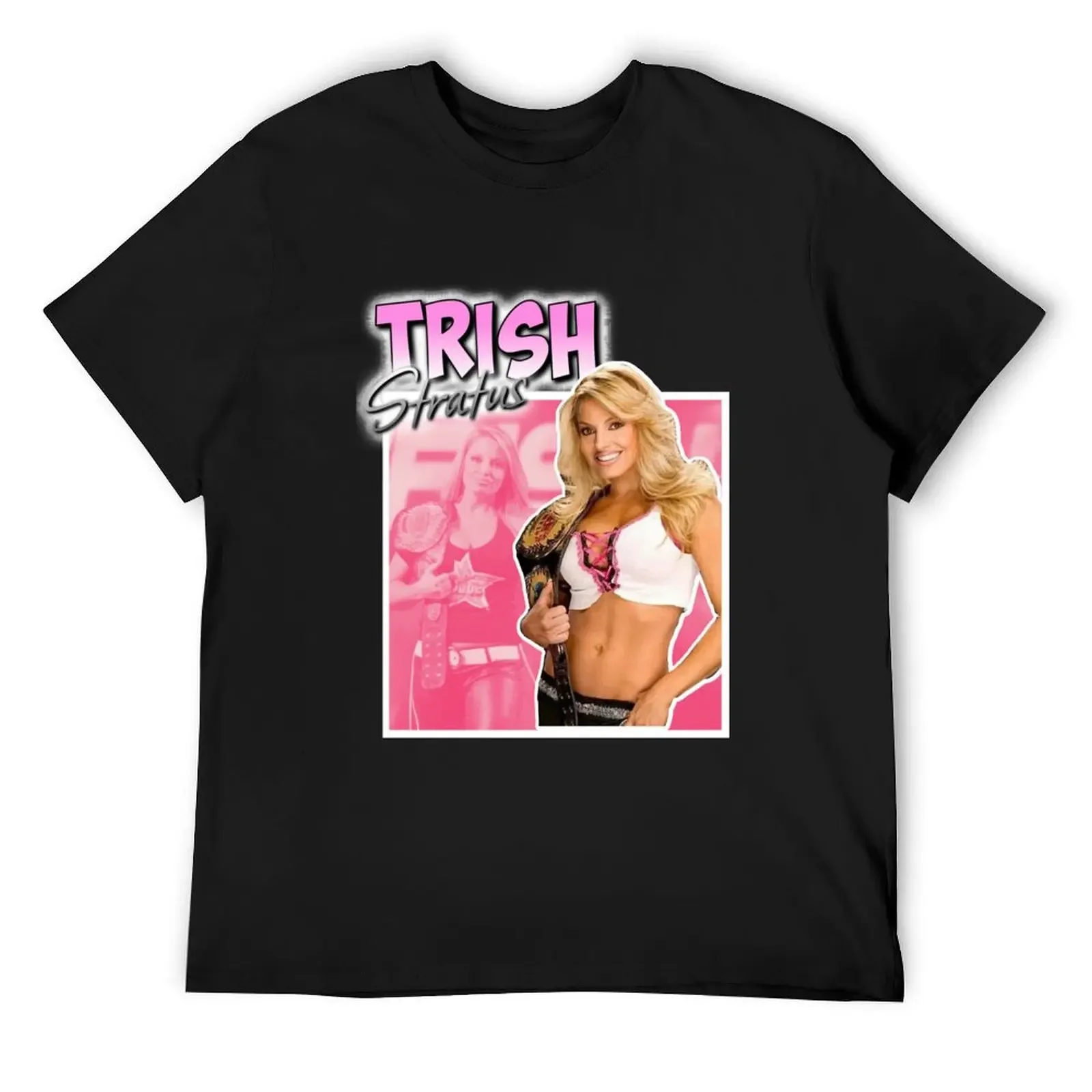 Aj Lee Trish Stratus T-Shirt Aesthetic clothing anime tshirt mens graphic t-shirts anime