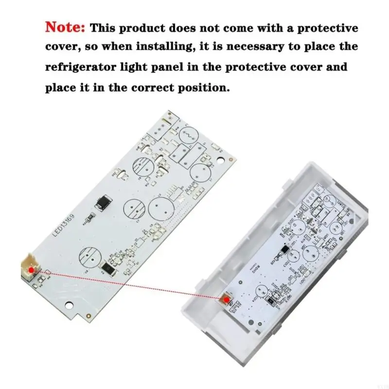 Refrigerator Freezer Main LED Light Driver Board Replaces WPW10515057 W10398007 