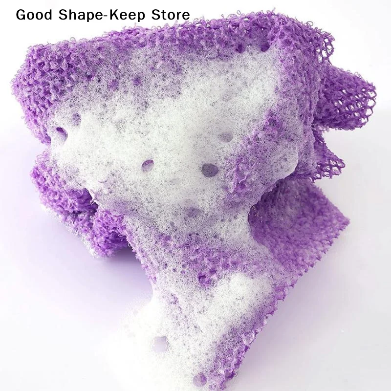dailyExfoliating Bath Net Sponge 1Pcs African Design Effective Full Body Scrubbing for Invigorating ShowersDaily products view 5
