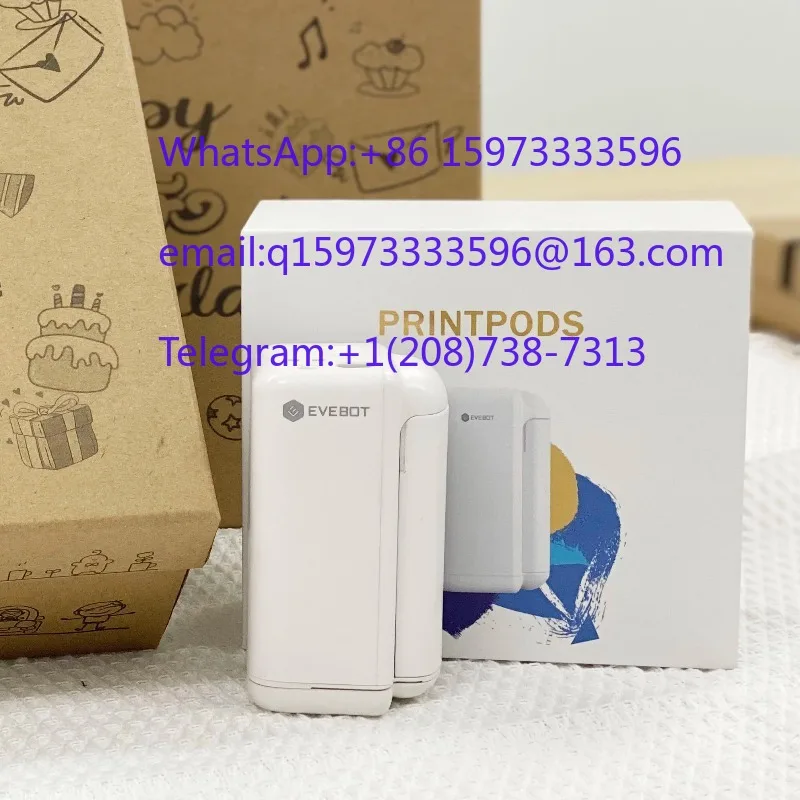 Portable Printpods inkjet printer logo paper cup print machine kraft box Signature Expiry Date Marker Printcube Qr code