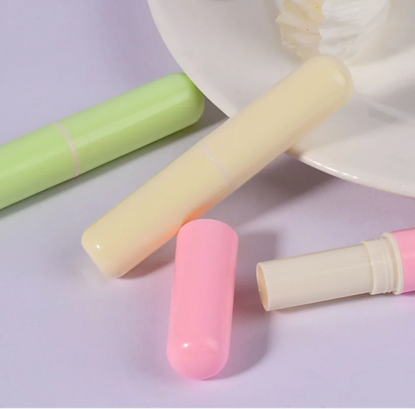 10/30/50/100pcs Direct Filling Empty Lipstick Tube Lip Balm Container Plastic Lipstick Shell Cosmetics Packaging