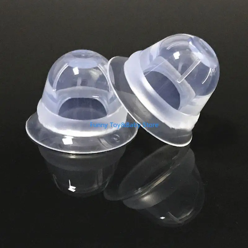 1 زوج سيليكون الحلمة مصحح غير مؤلم الحلمة كليب مصاصة مجتذب الشافطة C90B