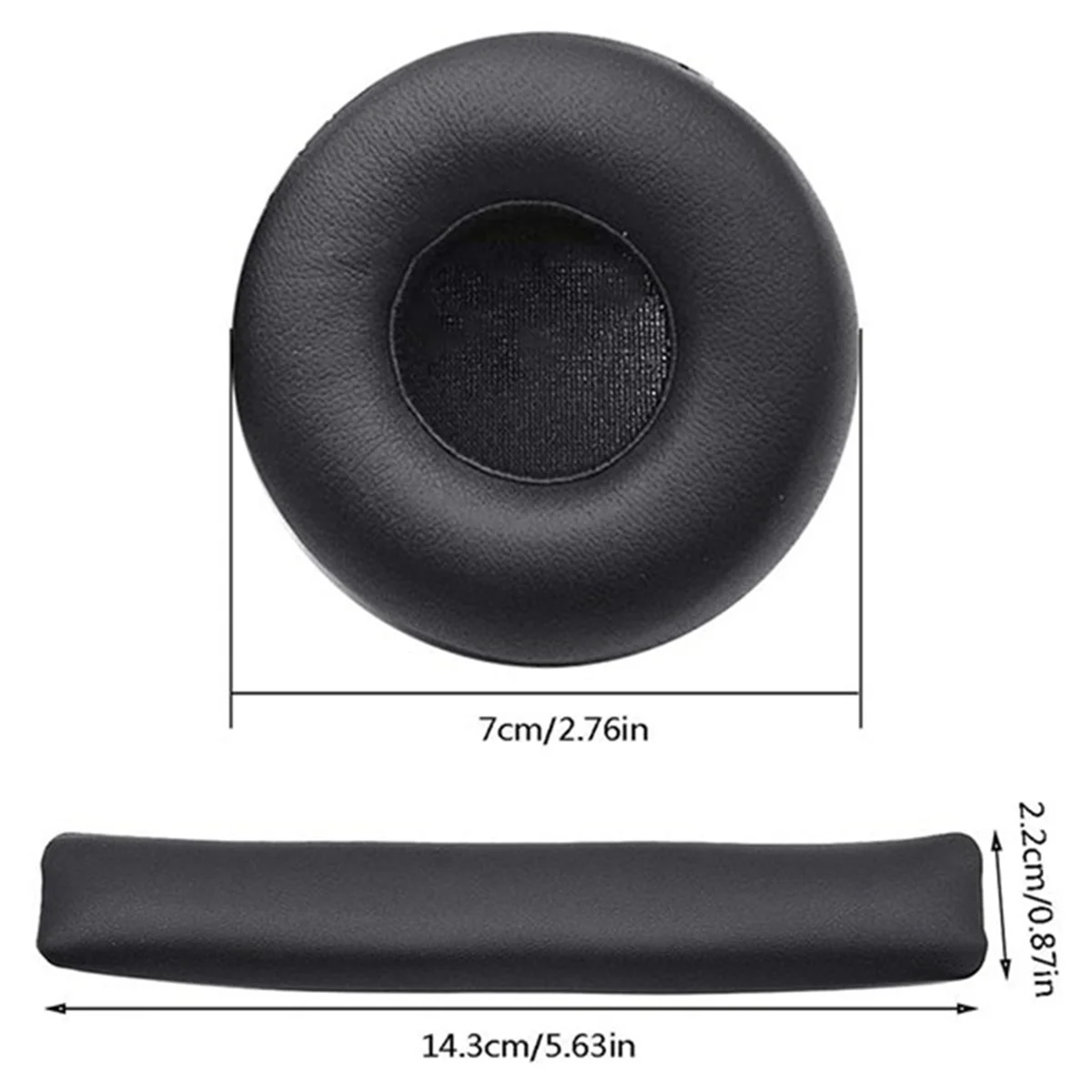 ل Synchros E40BT E40 سماعات بلوتوث وسادات الأذن غطاء الوسادة عصابة رأس جلدية استبدال شعاع الرأس