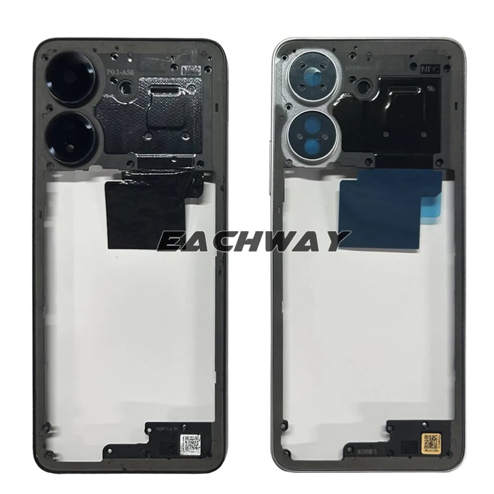 High Quality For Xiaomi Redmi 13C Middle Frame Phone Housing Center Case 23100RN82L 23106RN0DA Middle Frame Bezel