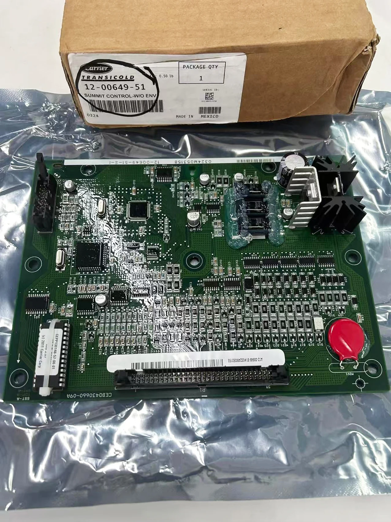 Carrier Keyboard 12-00649-47 Truck Refrigeration Supra 960 Units 12-00649-51 Controller