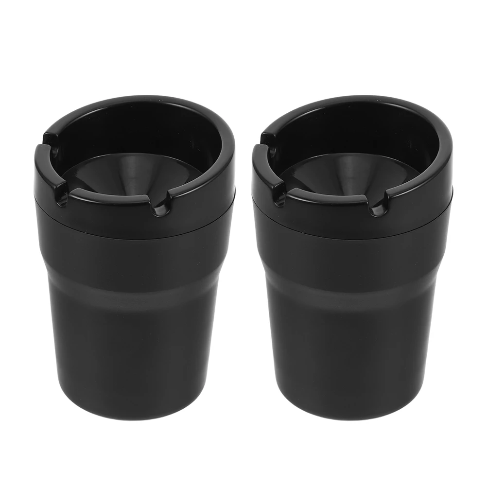 

2 Pcs Ashtray with Lid for Cigarette Car Men Ashtrays Cars Bathroom Trucks Auto