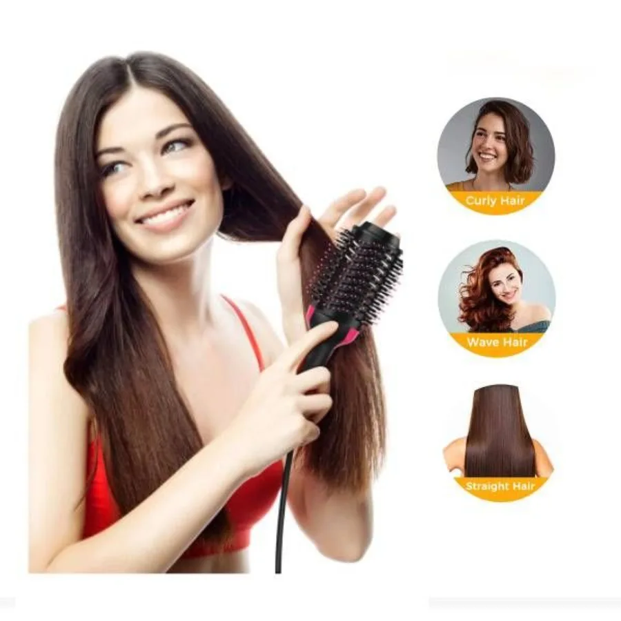 

3in1 Hair Dryer Styler Volumizer Brush Salonquality results in one tool