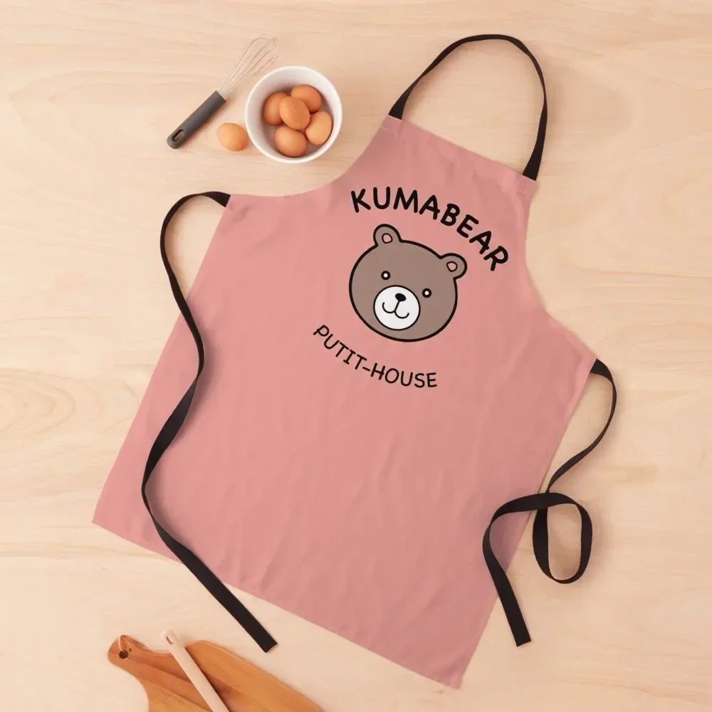 

Kumabear Putit-House Apron with personal logo for kitchen useful Chef Accessories Apron