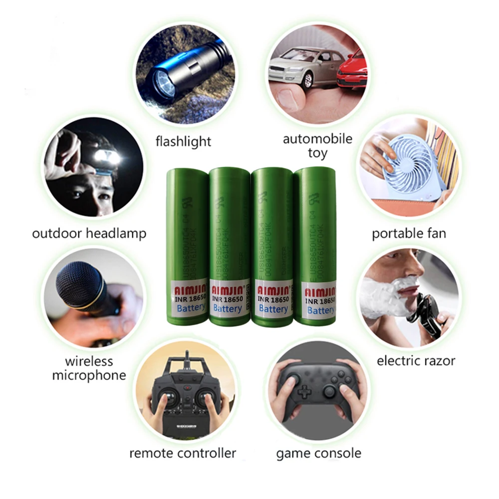 

18650 VTC4 3.7V Lithium Battery Rechargeable C4 Suitable for Unmanned Aircraft Model 2100mah Power Battery Rechargeable