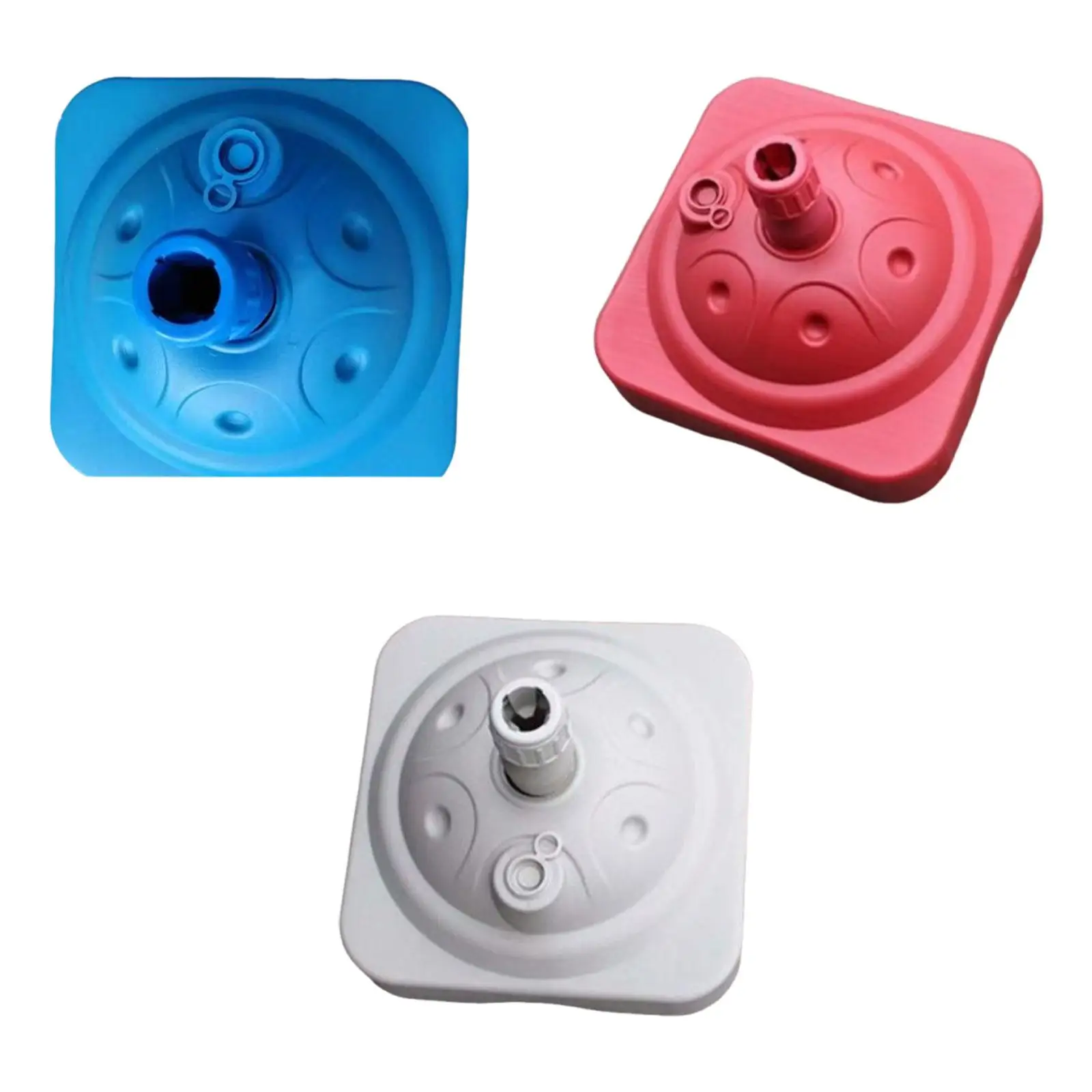 Heavy Duty Water Filled Umbrella Base 10kg Stable Plastic Stand Parasol Holder for Lawn Pool Yard