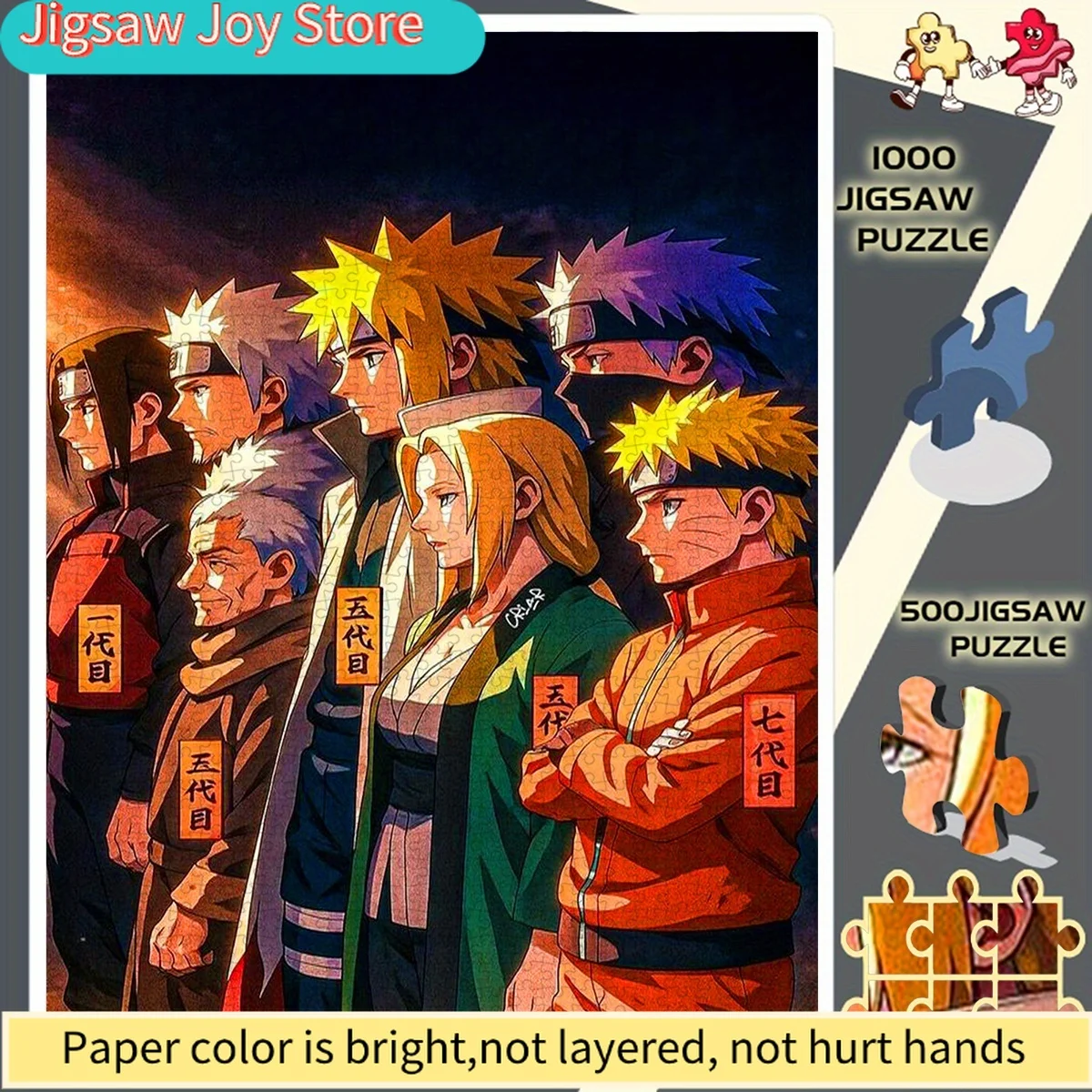 

Character Collection Frameless DIY Puzzle - Perfect for Enthusiasts, Educational Puzzle - Interactive Puzzle - Exquisite Puzzl