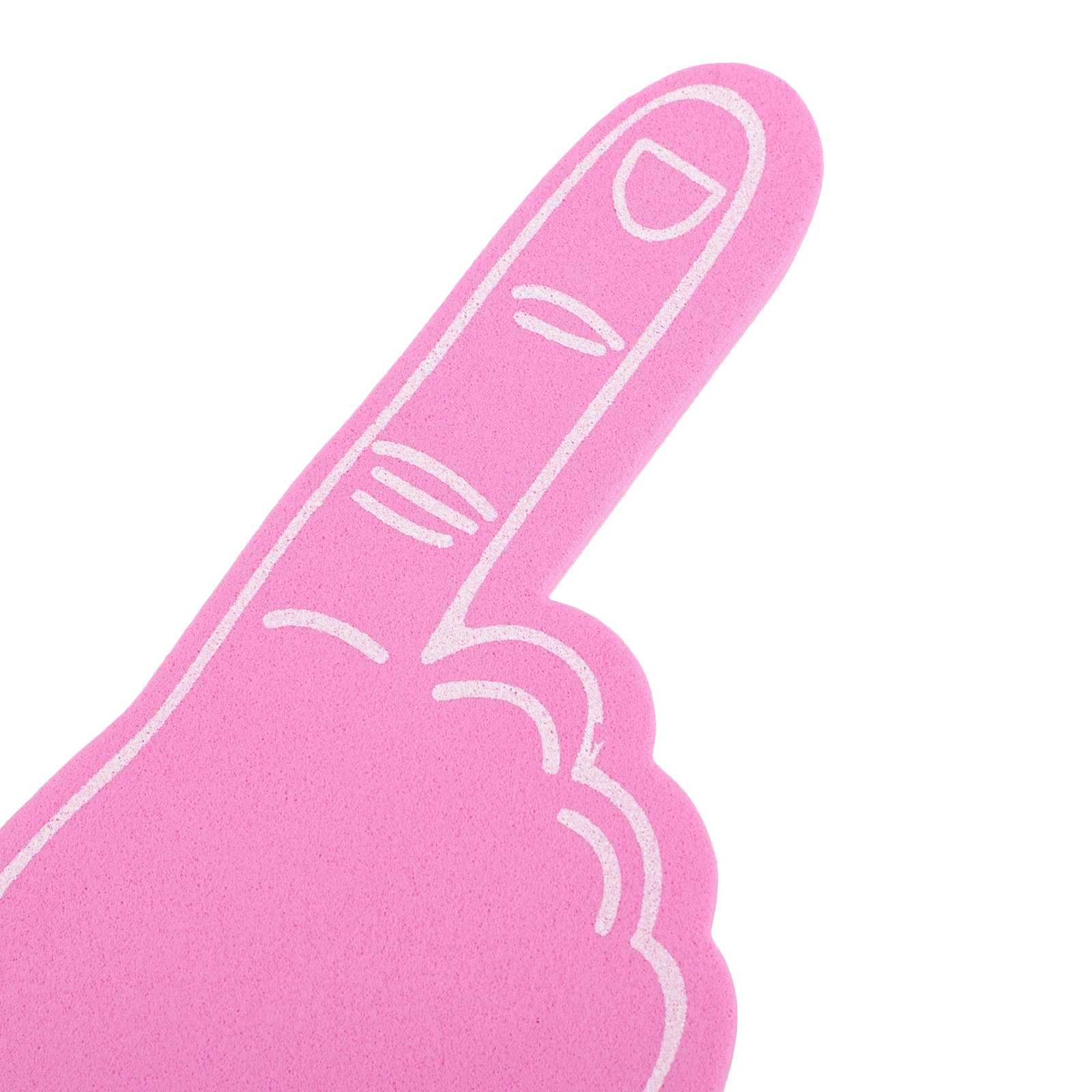 12Pcs Foam Finger Cheer Props for Sports Events Party Favor Portable Cheerleading Accessories Football Rally Group Spirit