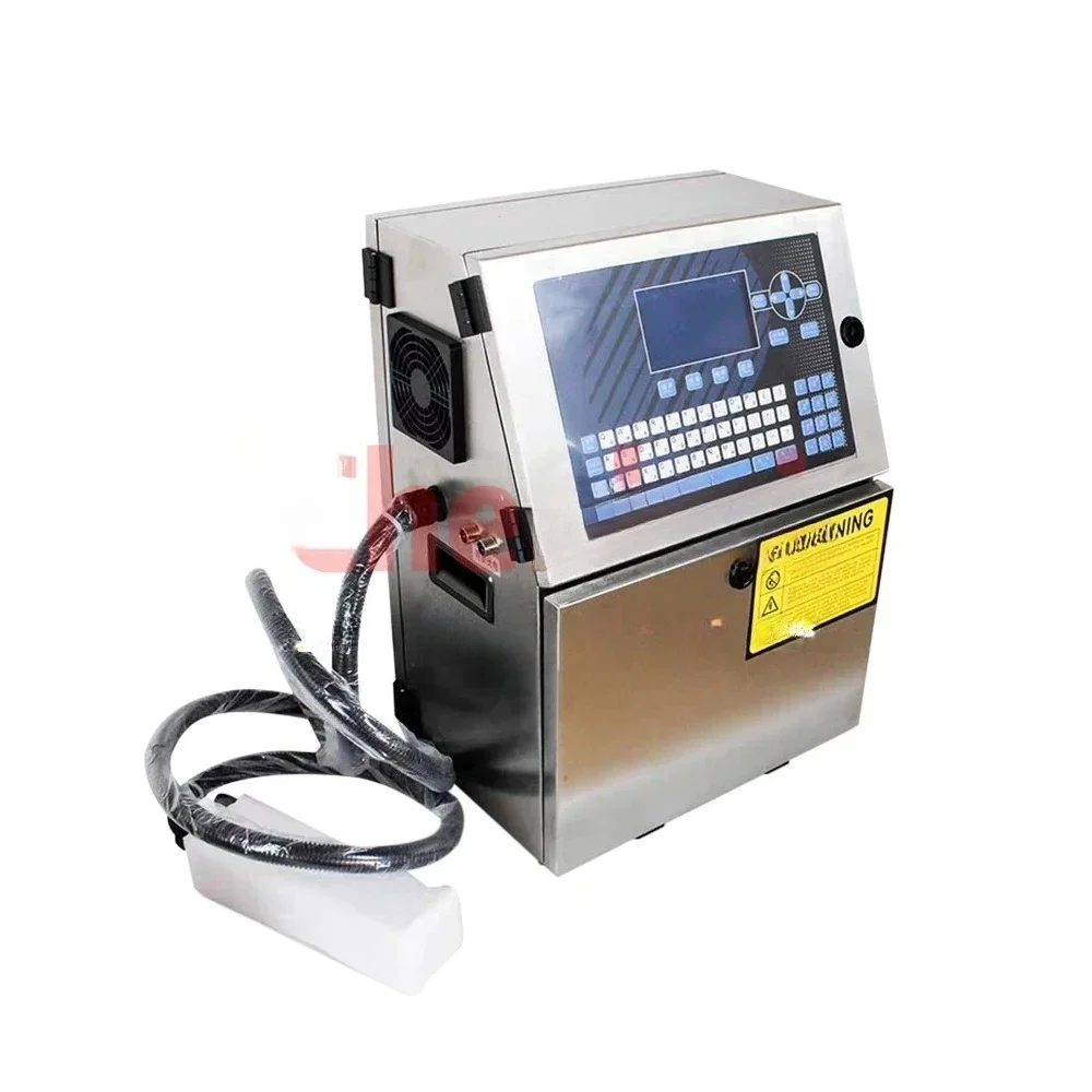 Automatic Industrial CIJ Inkjet Printer Online Printer Coding Machine for Batch Code Number Date PVC Bottle Plastic Pipe Bag