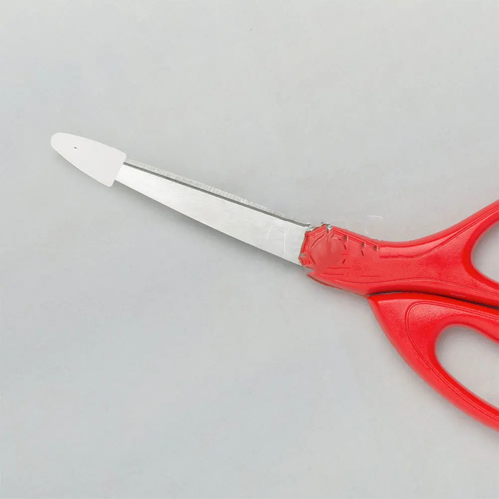 

30Pcs Scissor Protective Cover Plastic Tip Protector Safety Reusable Portable Scissors Covers for Home School Travel